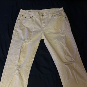 White true religion jeans
